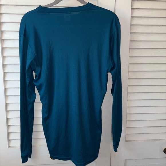 Patagonia Capilene Men’s Medium Long Sleeve Base Layer Shirt Blue - Picture 4 of 5